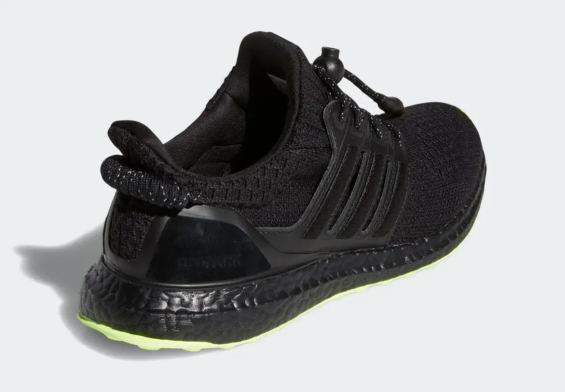 Ivy Park x adidas UltraBoost 'Black Hi‑Res Yellow  GX0200