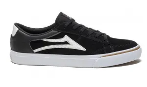 Lakai Ellis Black White Suede