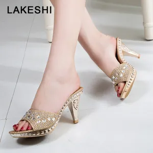 LAKESHI Pumps Women princess shoes