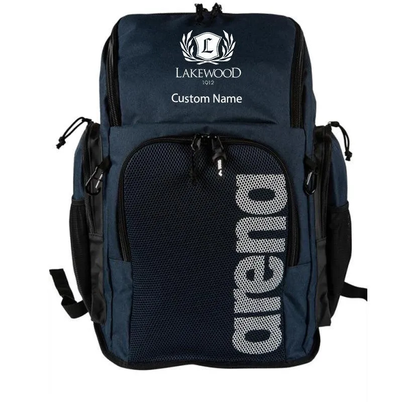 Lakewood Arena Team 45 Solid Backpack w/ Embroidered Logo