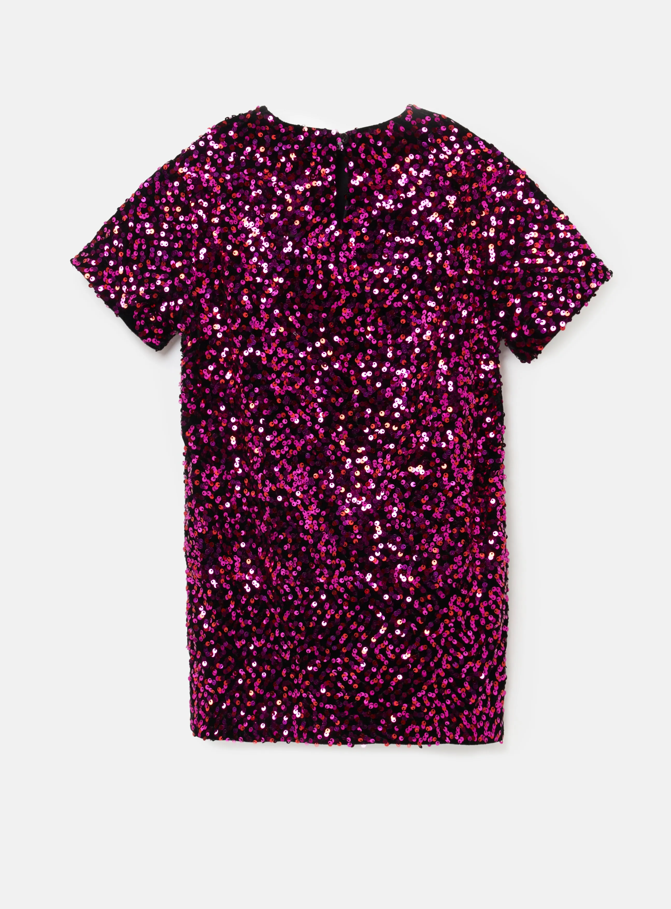 Lexi Pink Sequin Shift Dress