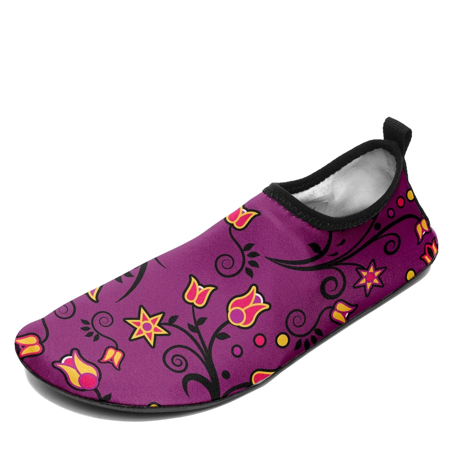 Lolipop Star Kid's Sockamoccs Slip On Shoes