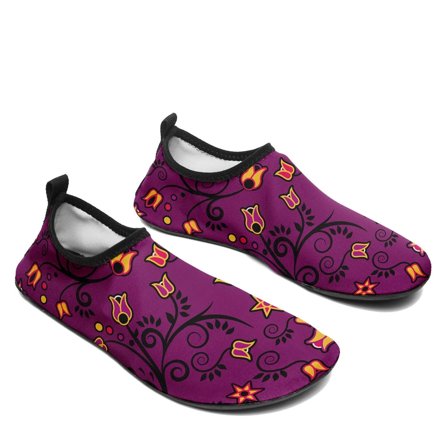 Lolipop Star Kid's Sockamoccs Slip On Shoes