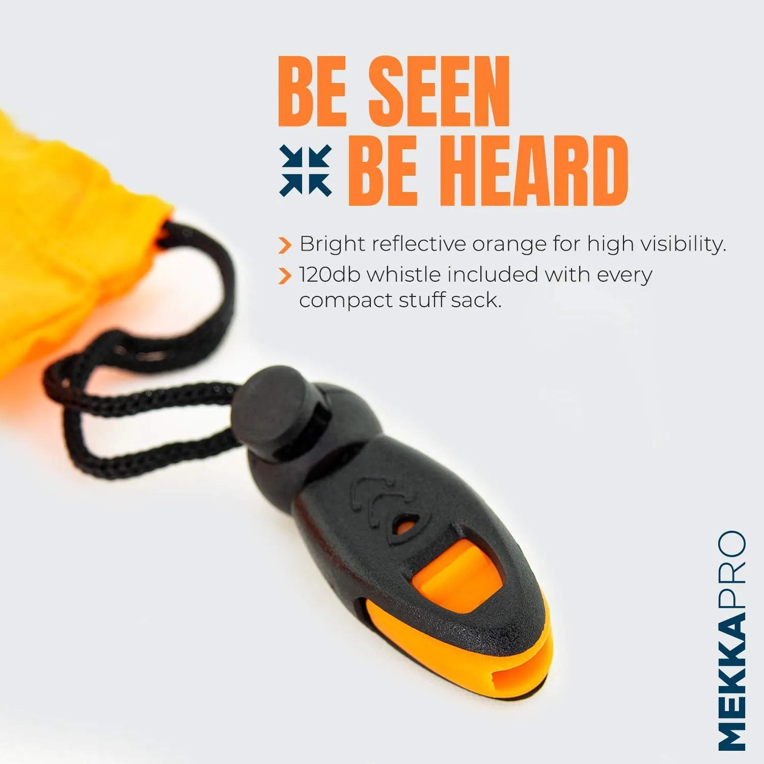 MekkaPro - SOS Bivy Sleeping Bag with Survival Whistle