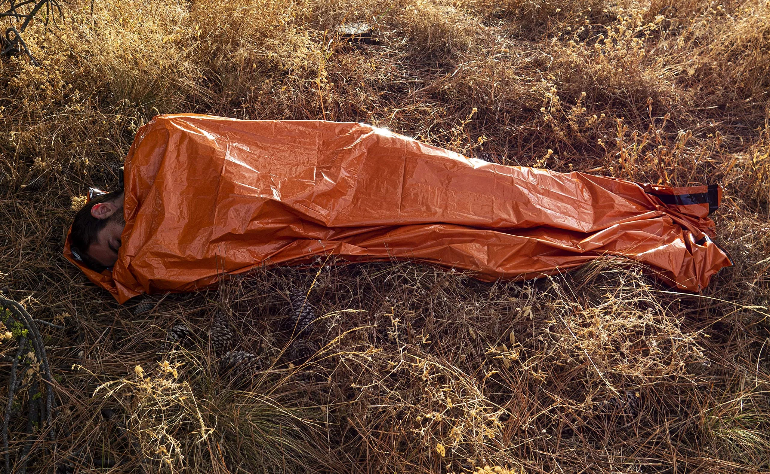 MekkaPro - SOS Bivy Sleeping Bag with Survival Whistle