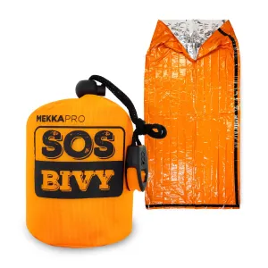 MekkaPro - SOS Bivy Sleeping Bag with Survival Whistle