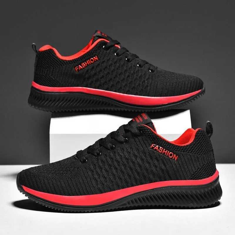 Men's Casual Shoes Trendy Sneakers 2021 Fashion Mesh Lightweight Vulcanize Shoes