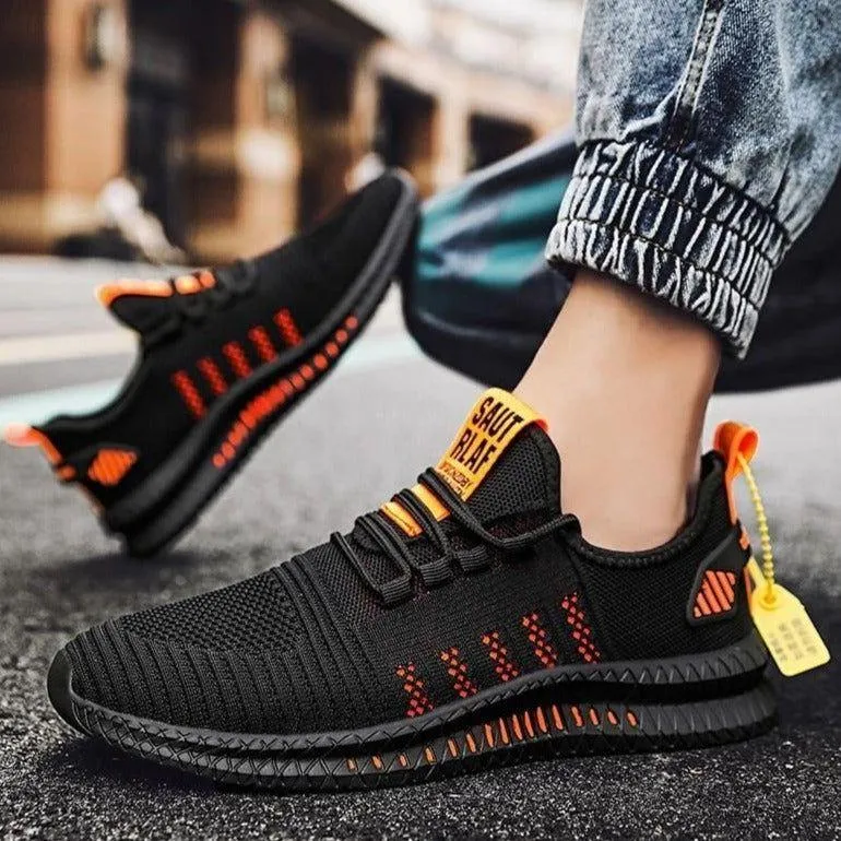 Men's Casual Shoes Trendy Sneakers 2021 Fashion Mesh Lightweight Vulcanize Shoes