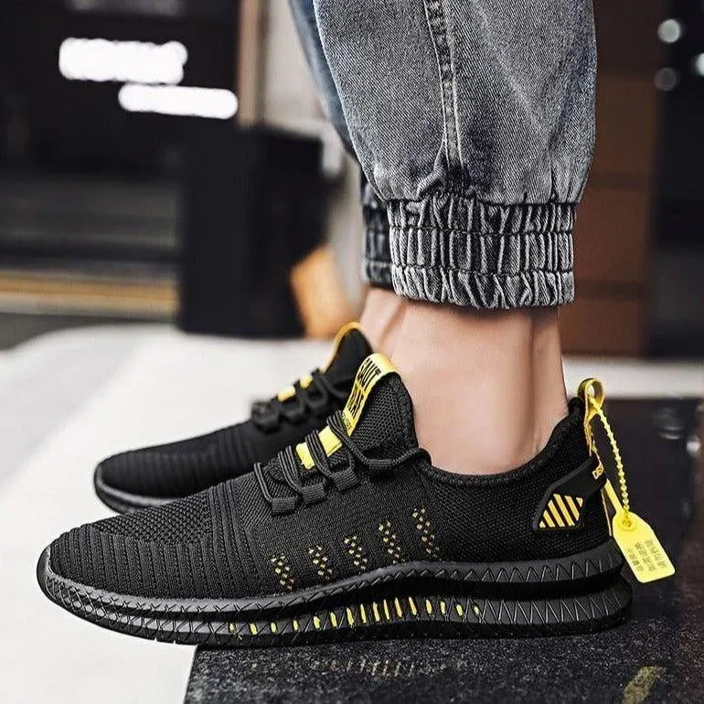 Men's Casual Shoes Trendy Sneakers 2021 Fashion Mesh Lightweight Vulcanize Shoes