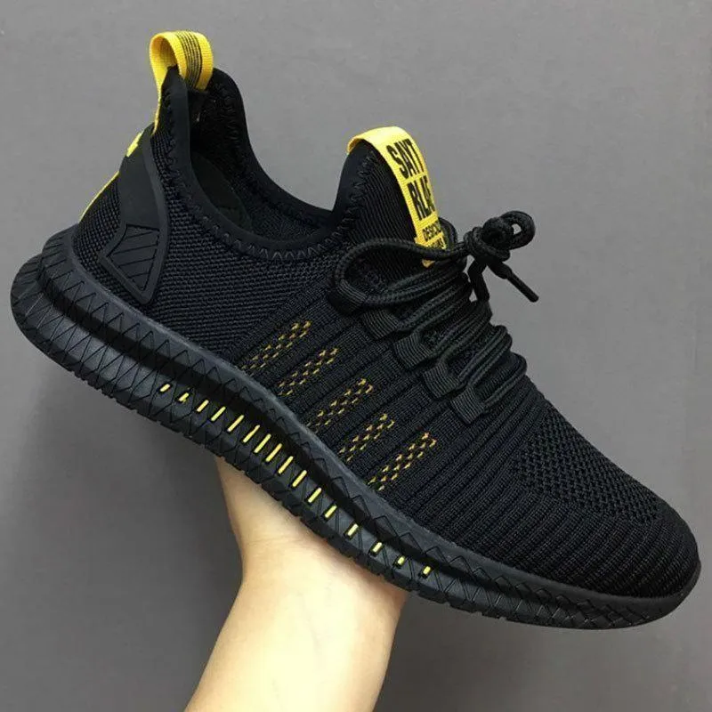 Men's Casual Shoes Trendy Sneakers 2021 Fashion Mesh Lightweight Vulcanize Shoes