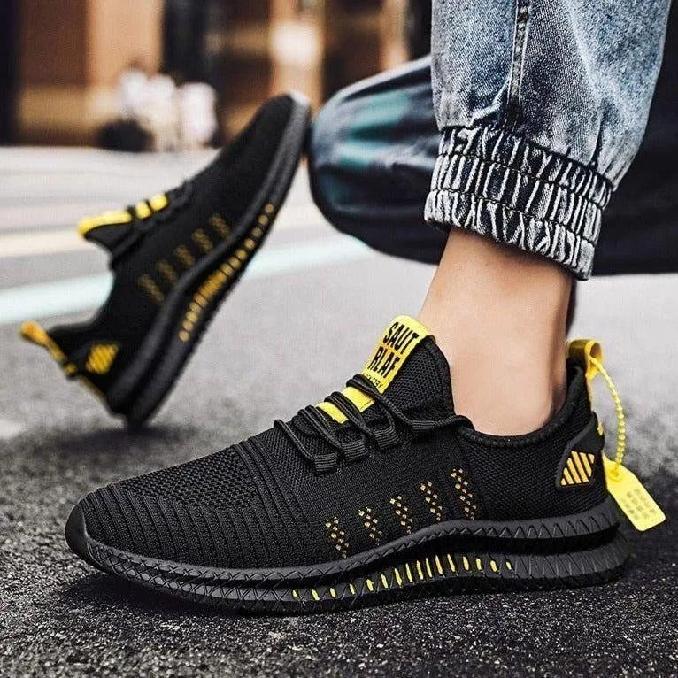 Men's Casual Shoes Trendy Sneakers 2021 Fashion Mesh Lightweight Vulcanize Shoes