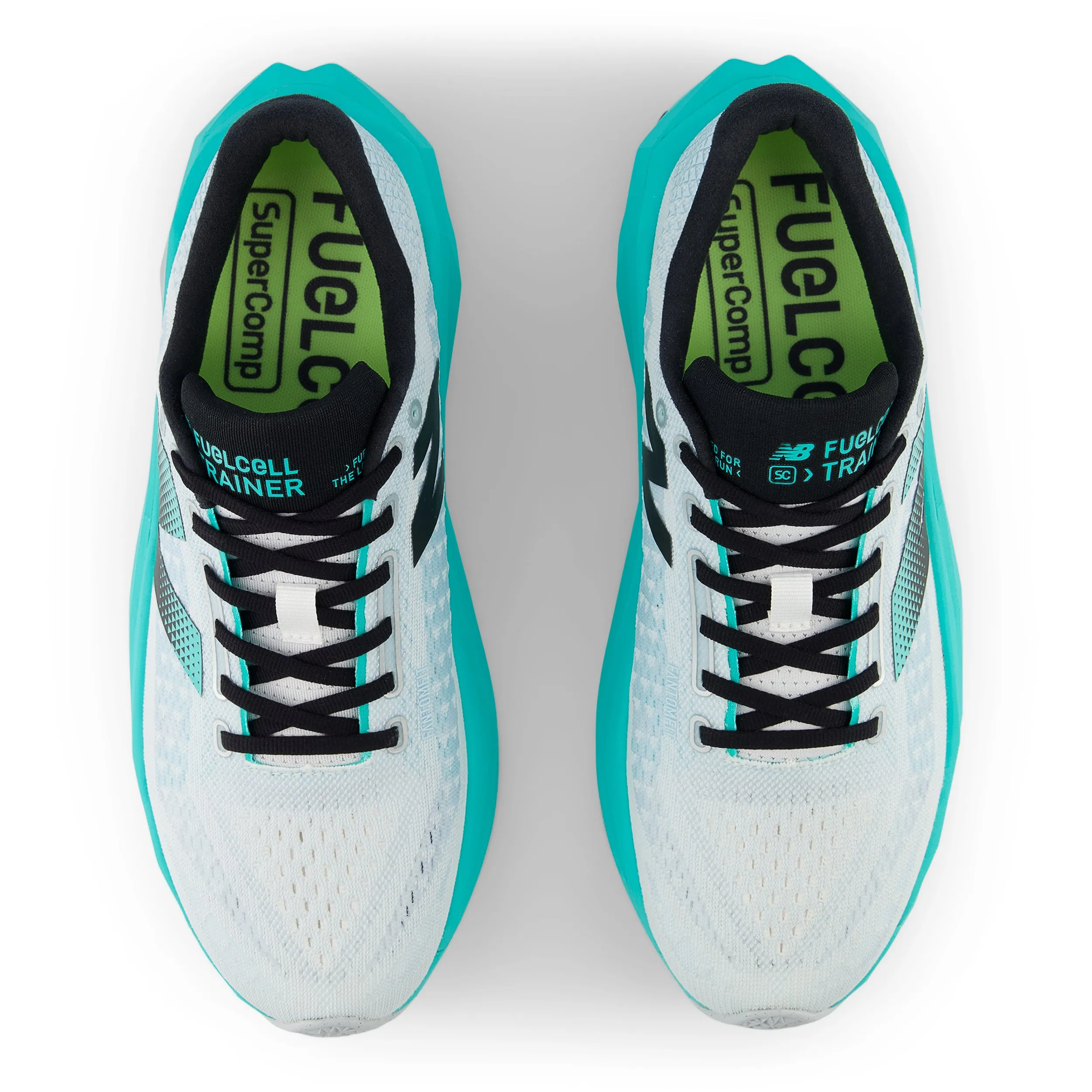 Men's FuelCell SuperComp Trainer v3 (LW - White/Cyber Jade)