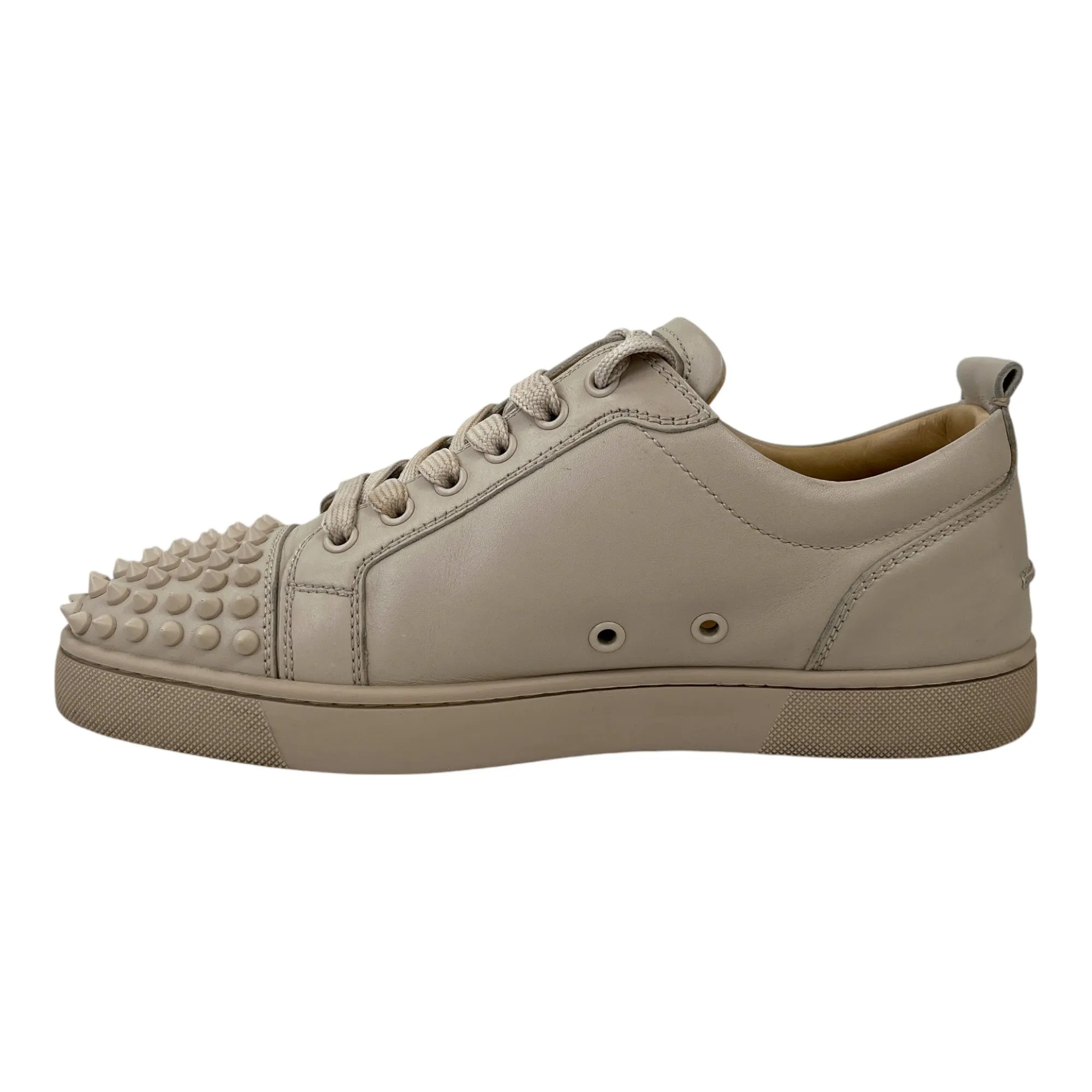 Men's Junior Spikes Low Trainers Beige Size EU 40.5 / UK 6.5