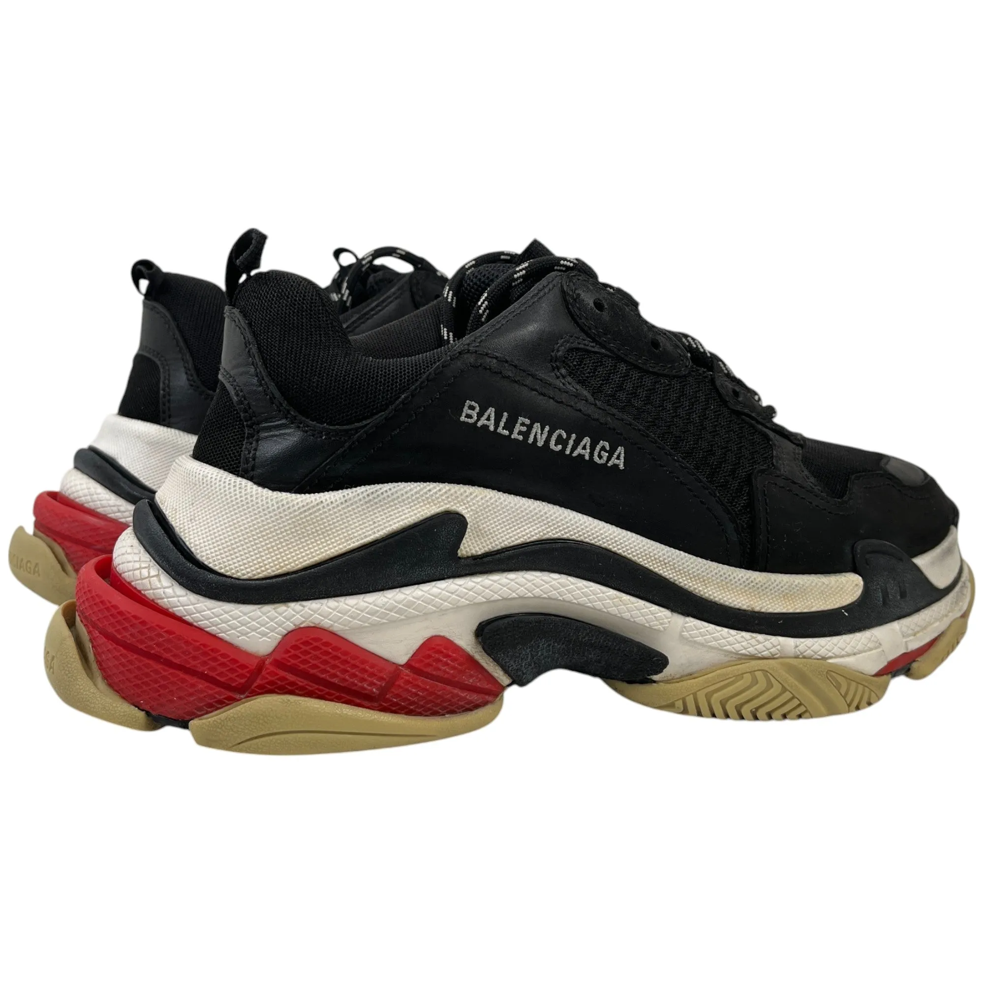 Men's Triple S Low Trainers Black Size EU 41 / UK 7