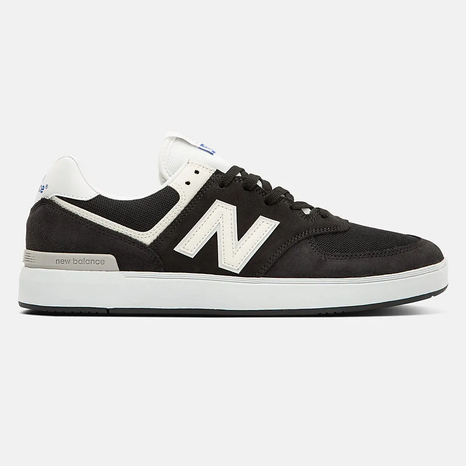 New Balance Mens All Coasts 574 Fashion Trainers - Black