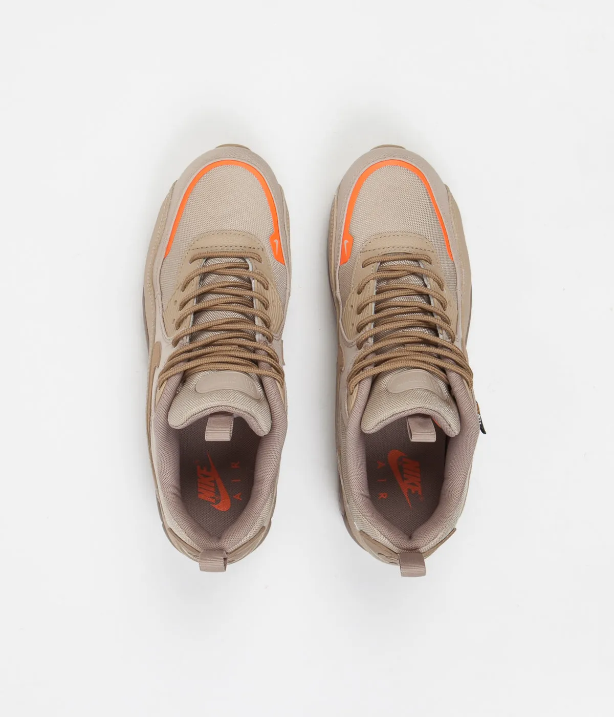 Nike Air Max 90 Surplus Shoes - Desert / Desert Camo - Safety Orange