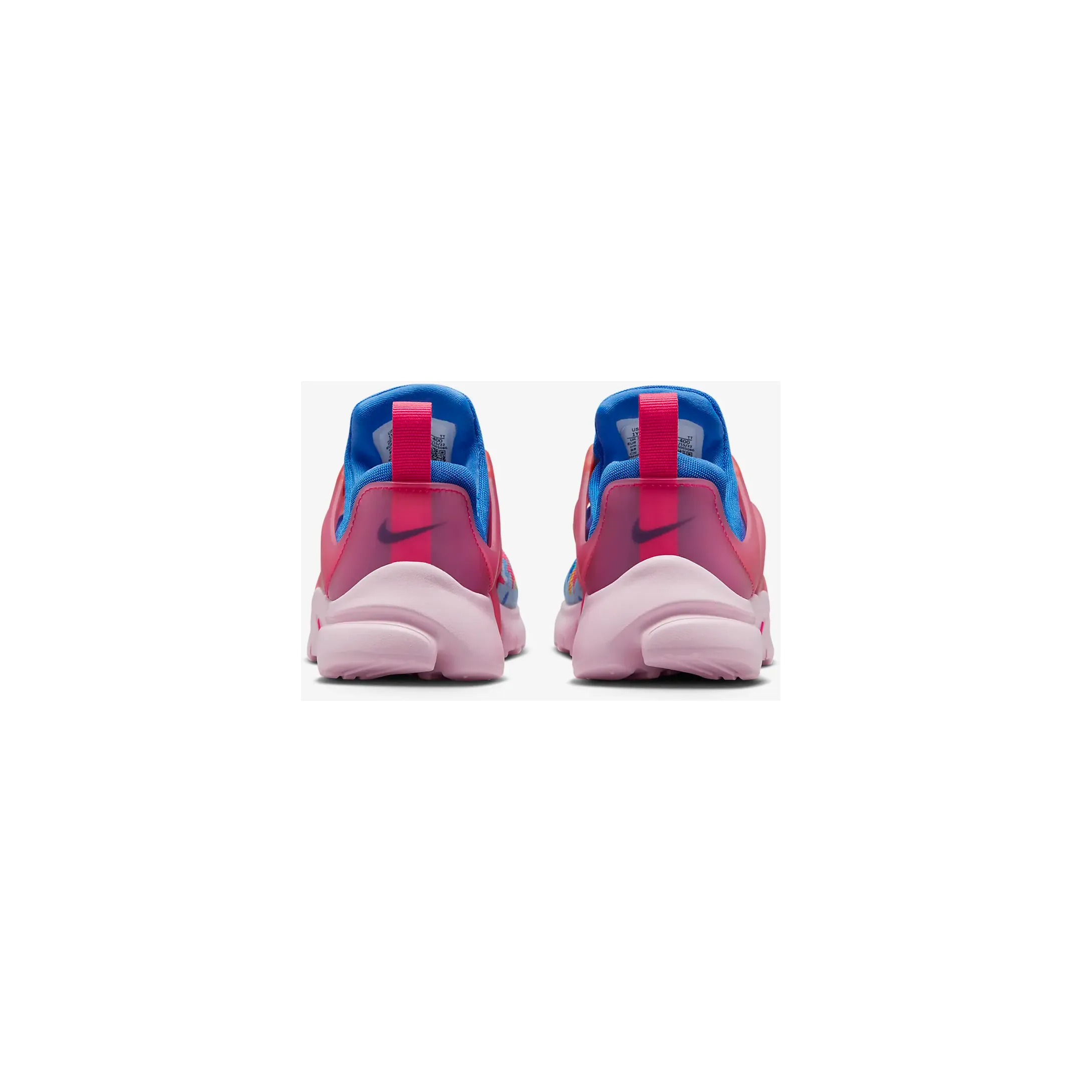 Nike Kid's Presto SE Shoes - Light Photo Blue / Sea Coral / Vivid Orange / Summit White