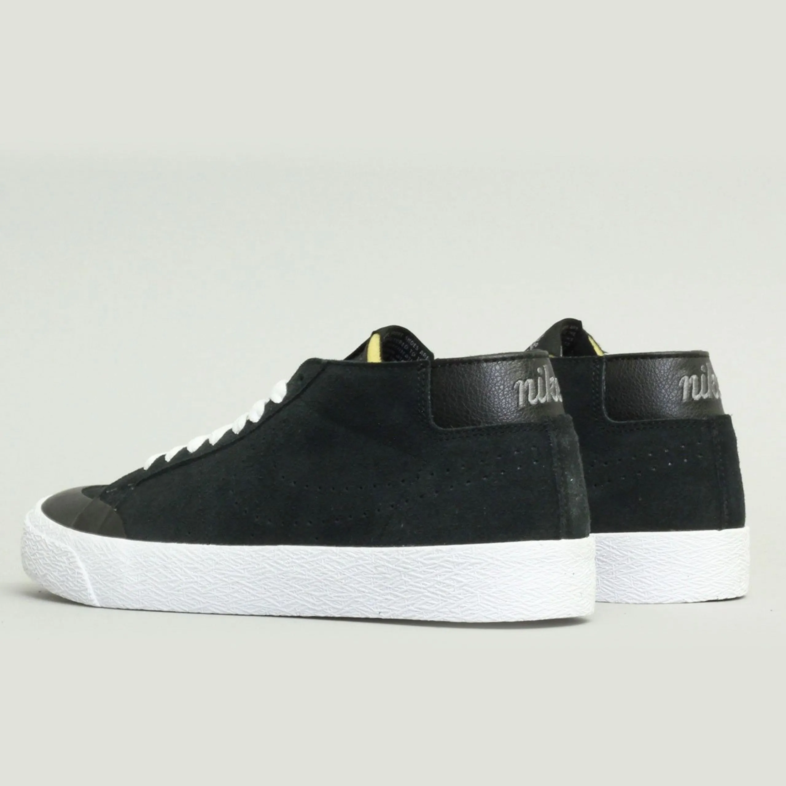 Nike SB Blazer Chukka XT Shoes Black / Black - Gunsmoke