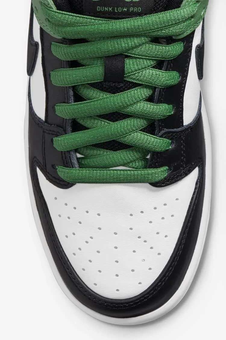 Nike SB Dunk Low Pro Black and Classic Green