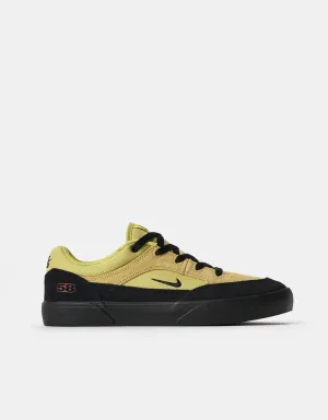 Nike SB Malor TE Skate Shoes - Buff Gold/Black-Black-Cinnamon