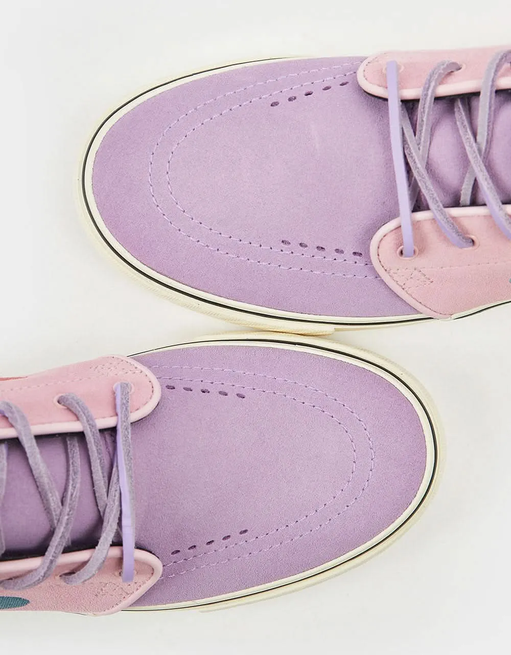 Nike SB Zoom Janoski OG  Skate Shoes - Lilac/Noise Aqua-Med Soft Pink