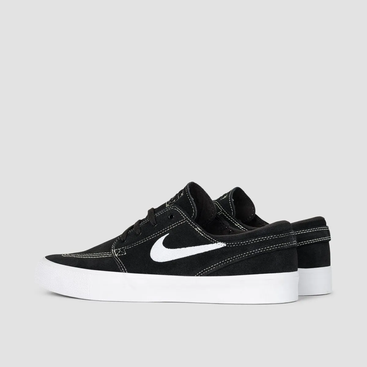 Nike SB Zoom Stefan Janoski RM Shoes - Black/White/Black/Coconut Milk