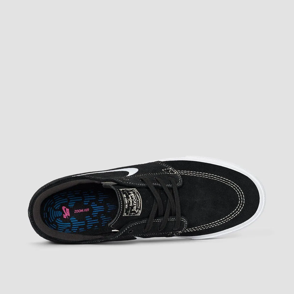 Nike SB Zoom Stefan Janoski RM Shoes - Black/White/Black/Coconut Milk