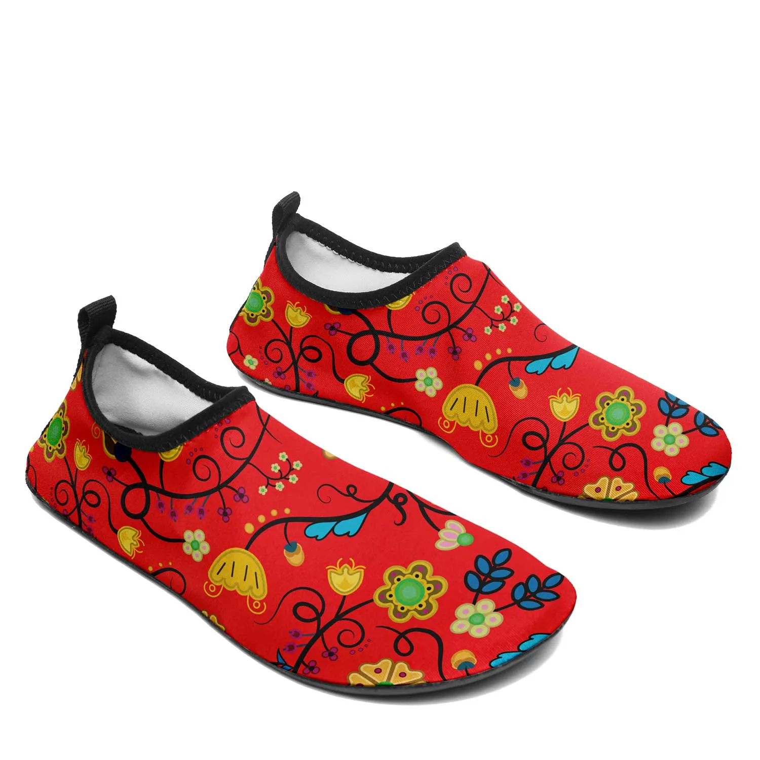 Nipin Blossom Fire Kid's Sockamoccs Slip On Shoes