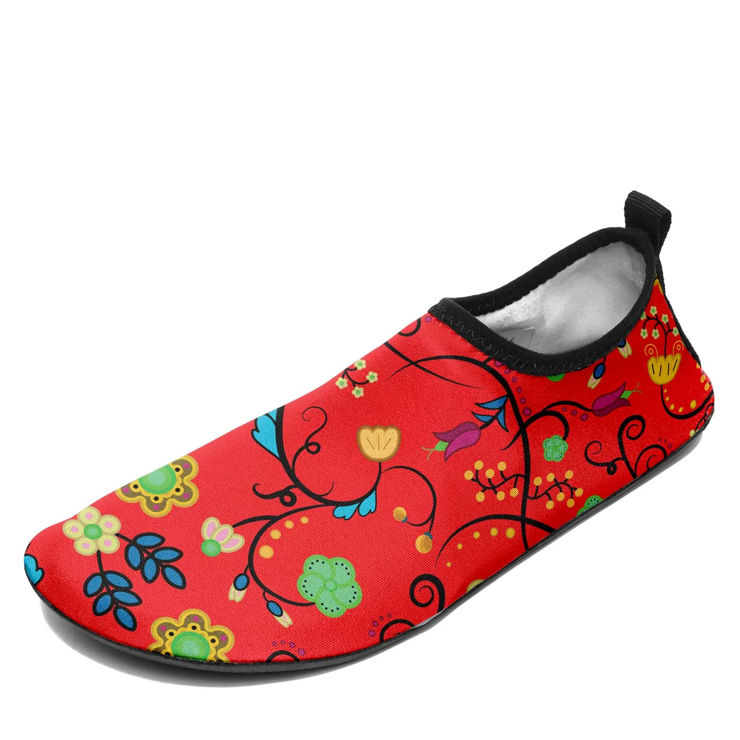 Nipin Blossom Fire Kid's Sockamoccs Slip On Shoes