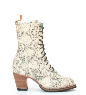 No.2018 CROSSWALK tall lace-up boot Manaus