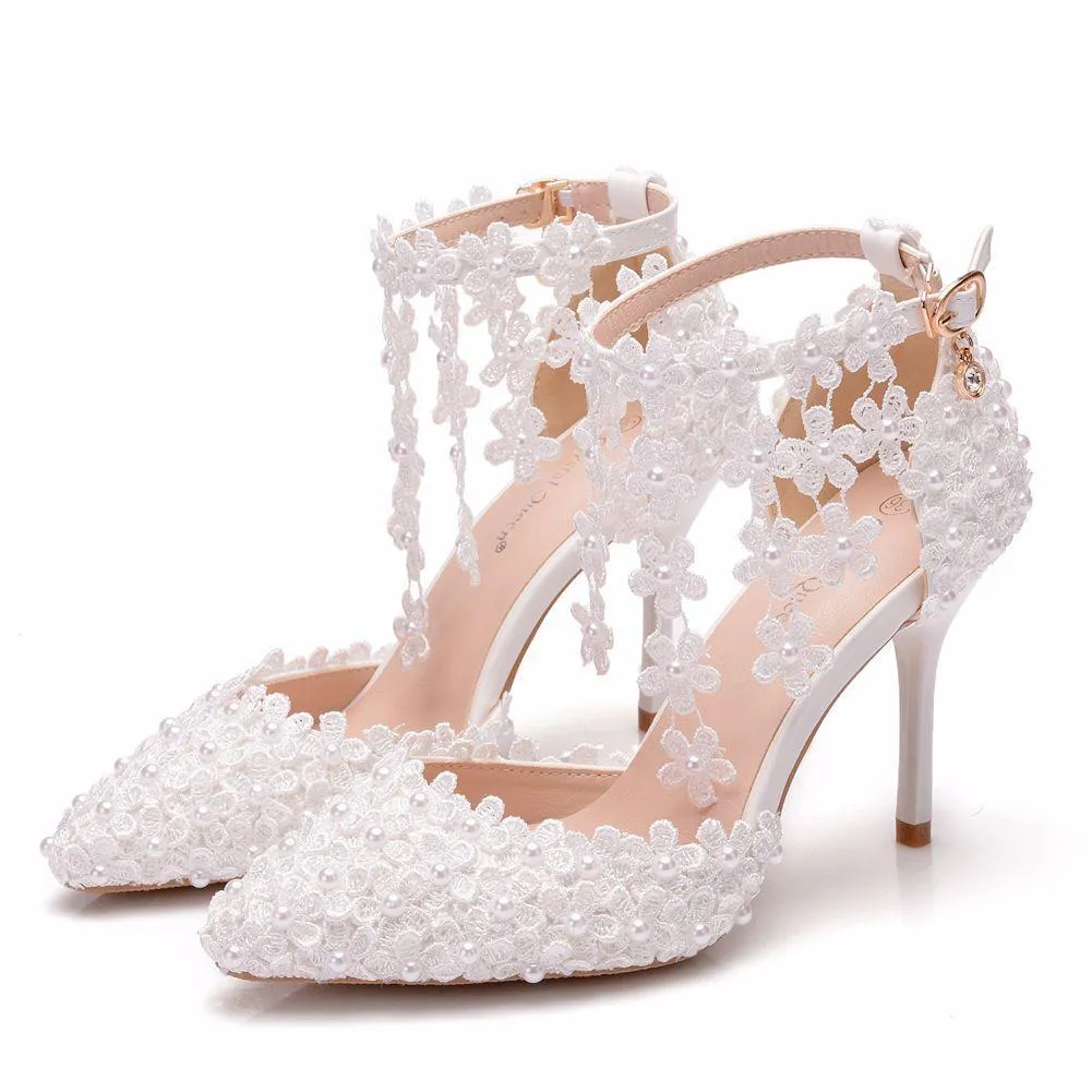 Nude Heels for Wedding Shoes Stiletto Sandals