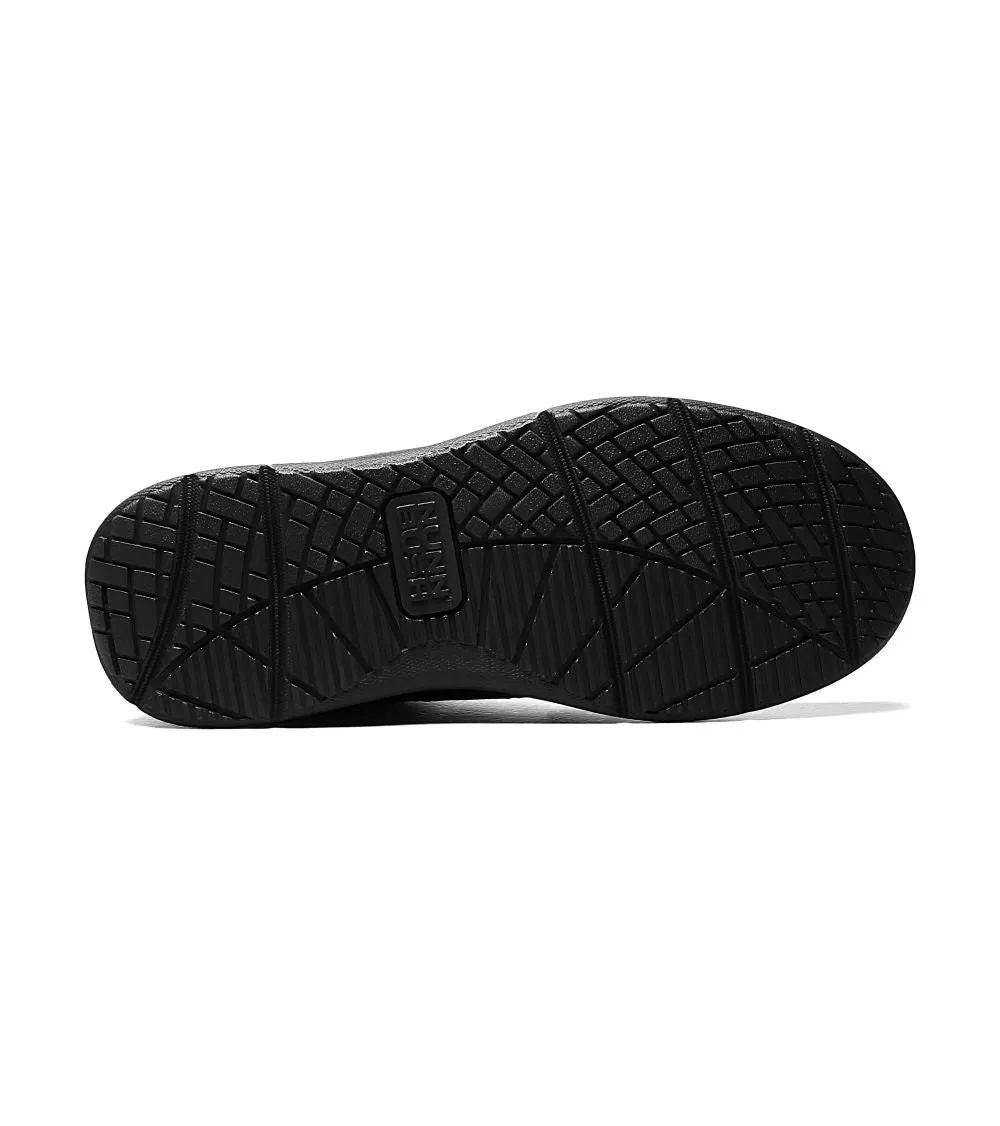 'Nunn Bush' Men's Cam Moc Toe Slip On - Black