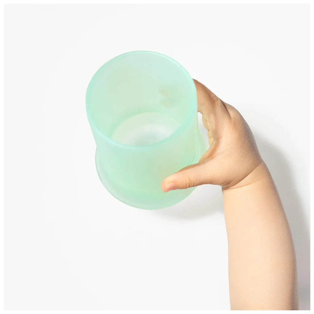 OlaBaby Silicone Training Cup Coral