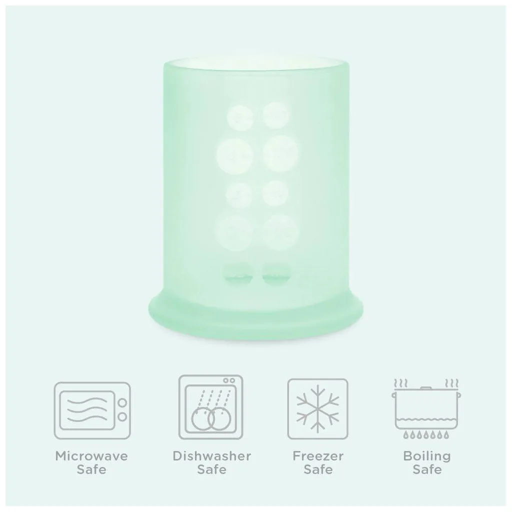 OlaBaby Silicone Training Cup Mint