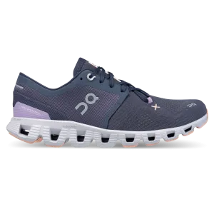 On Cloud X 3 Womens (Iron/Fade)