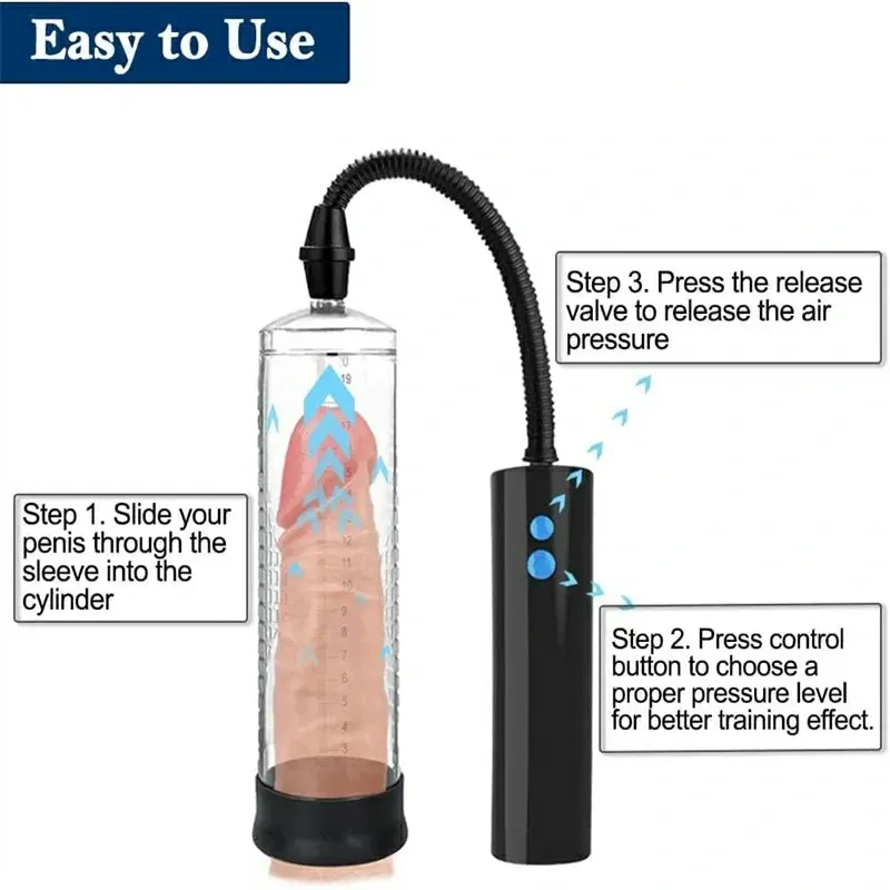 Penis Stretch Male Training Pump