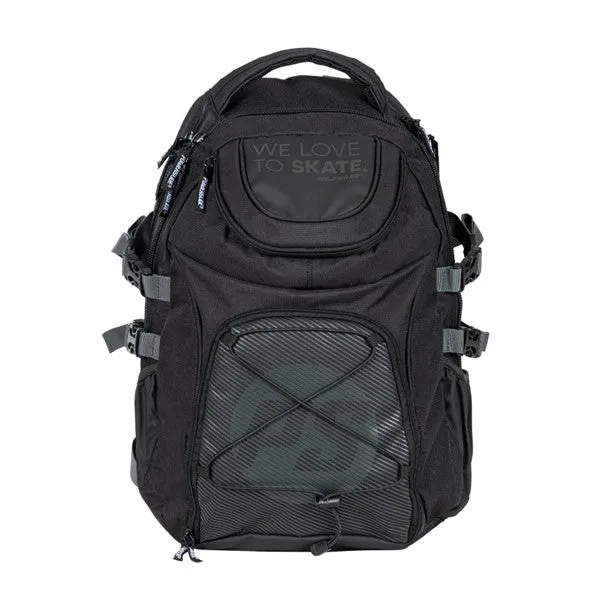 Powerslide We Love To Skate Black Skate Backpack