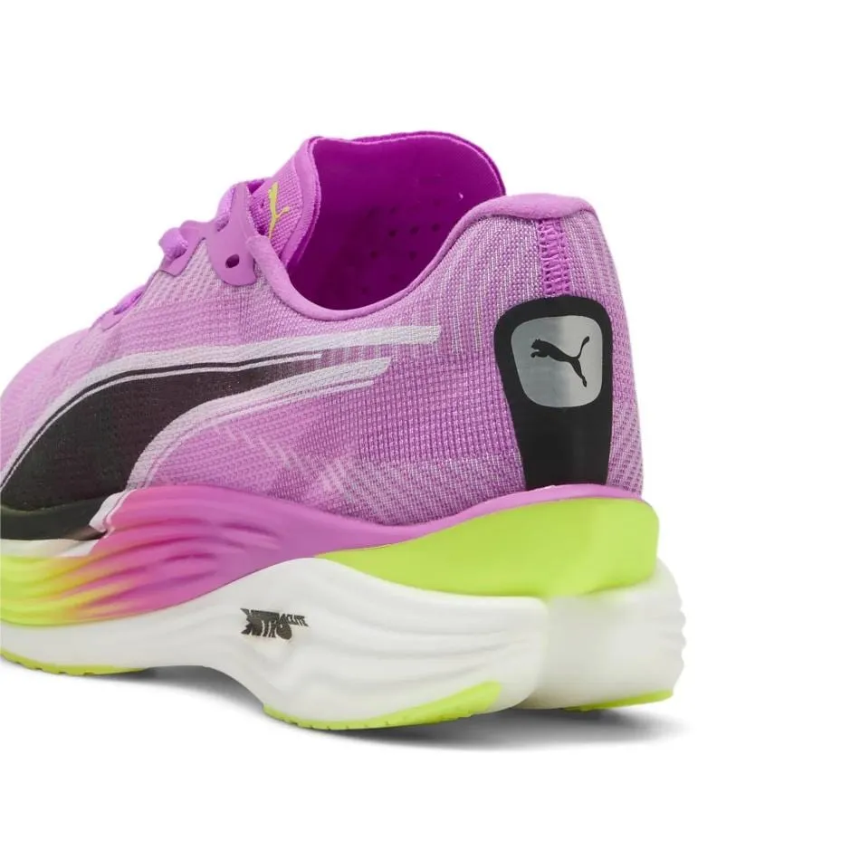 Puma Men's Deviate NITRO Elite 3 Running Shoes in Pure Magenta/Yellow Alert SS25