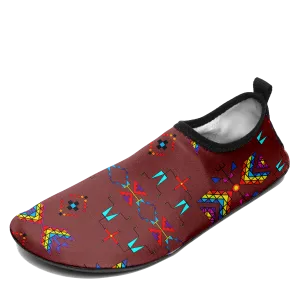 Rainy Chief Rainbow Earth Clay Sockamoccs