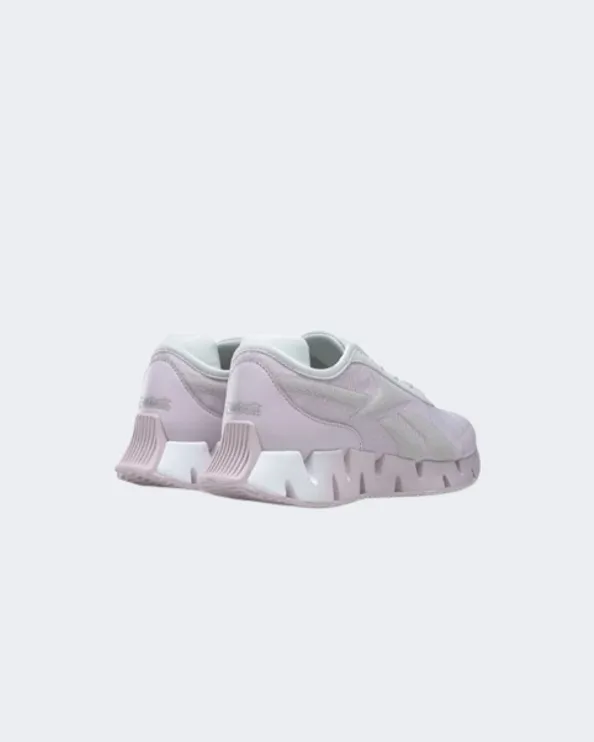 Reebok Zig Dynamica 3 Women Running Shoes Lavender/White