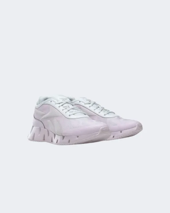 Reebok Zig Dynamica 3 Women Running Shoes Lavender/White