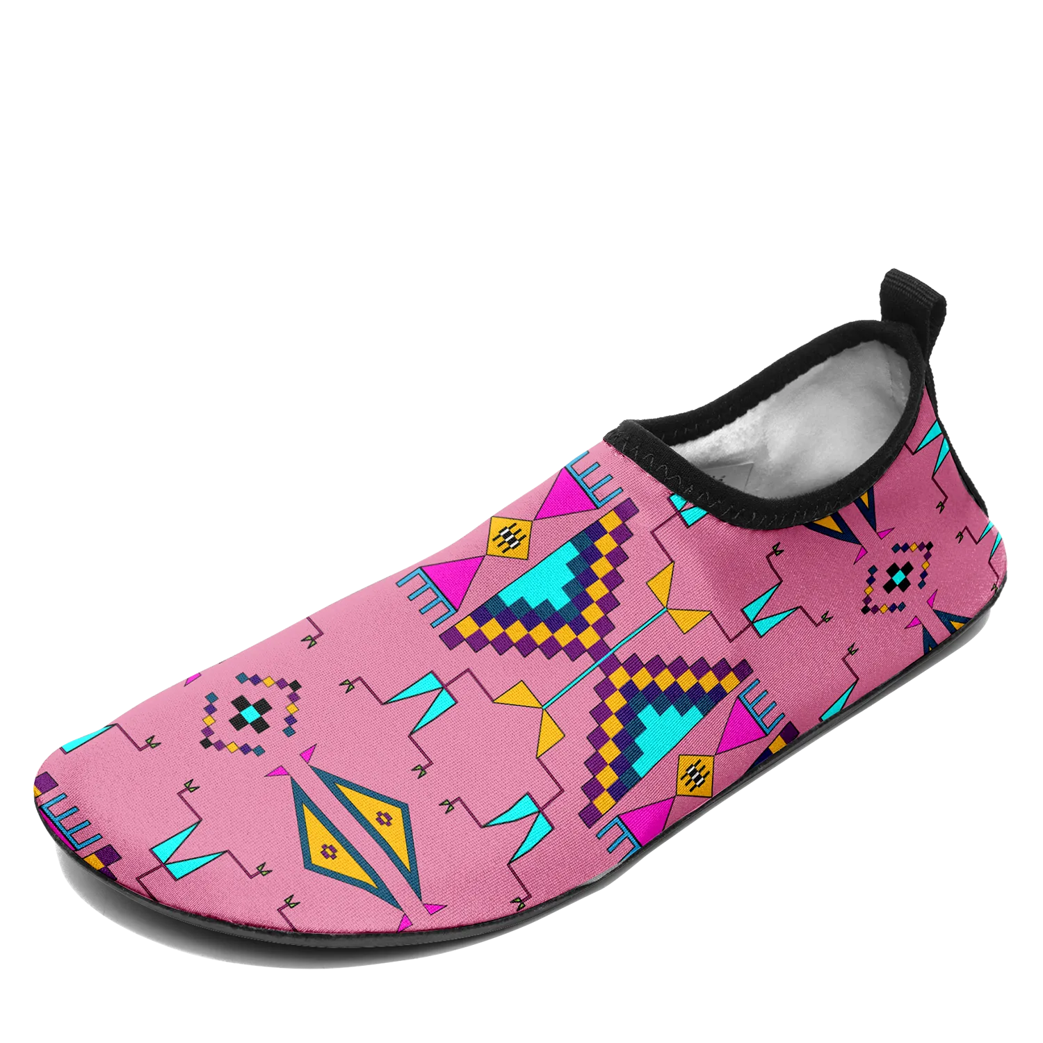 Rite of Passage Pink Kid's Sockamoccs Slip On Shoes