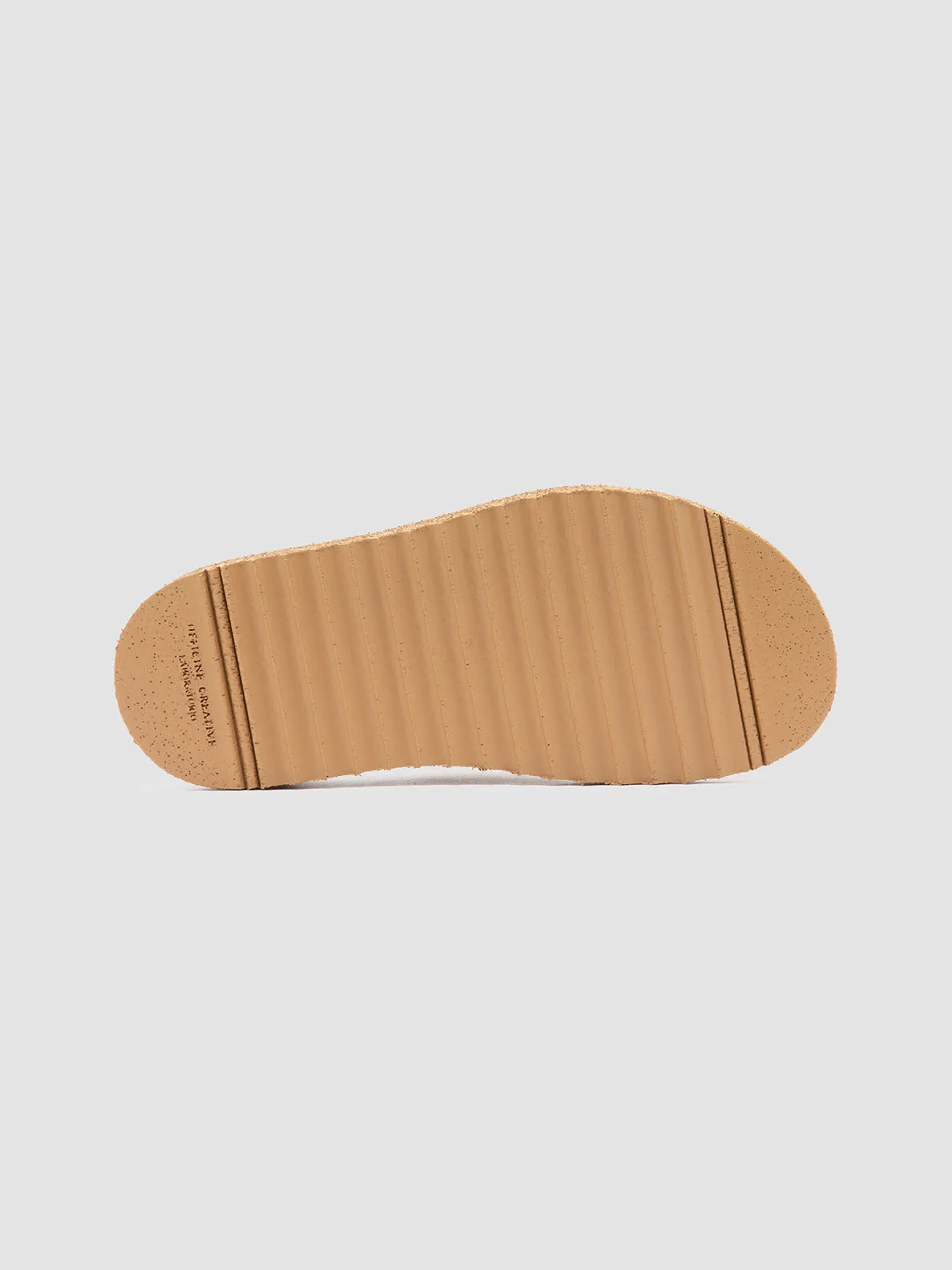 SANDS 106 - Brown Suede Slide Sandals