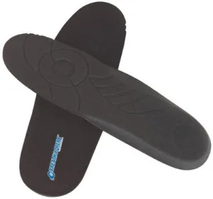 Servus By Honeywell Size 13 Black 3 7/8" X 1" X 12 3/8" Breath-O-Prene Replacement Insole With Built-In Heel Cup And Arch Support