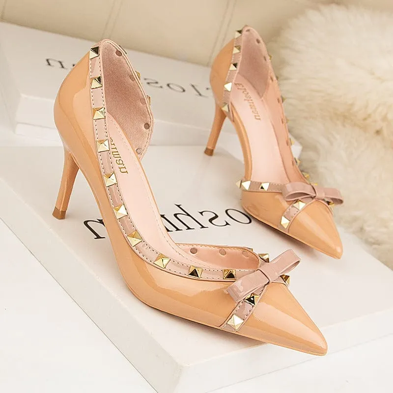 Shallow Tip Heels