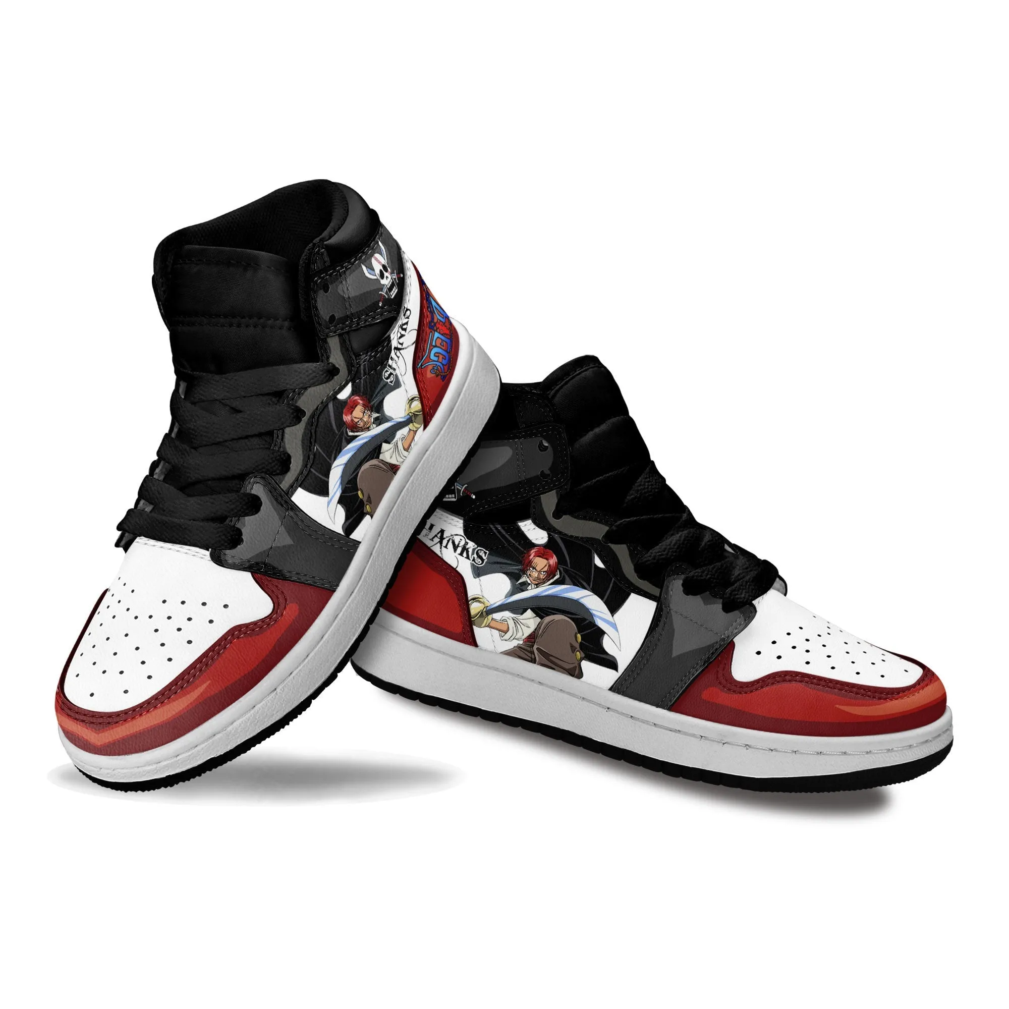 Shanks Kids Sneakers Custom OP Anime Shoes For Kids