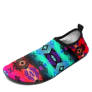 Sovereign Nation Sunrise Sockamoccs Kid's Sockamoccs Slip On Shoes