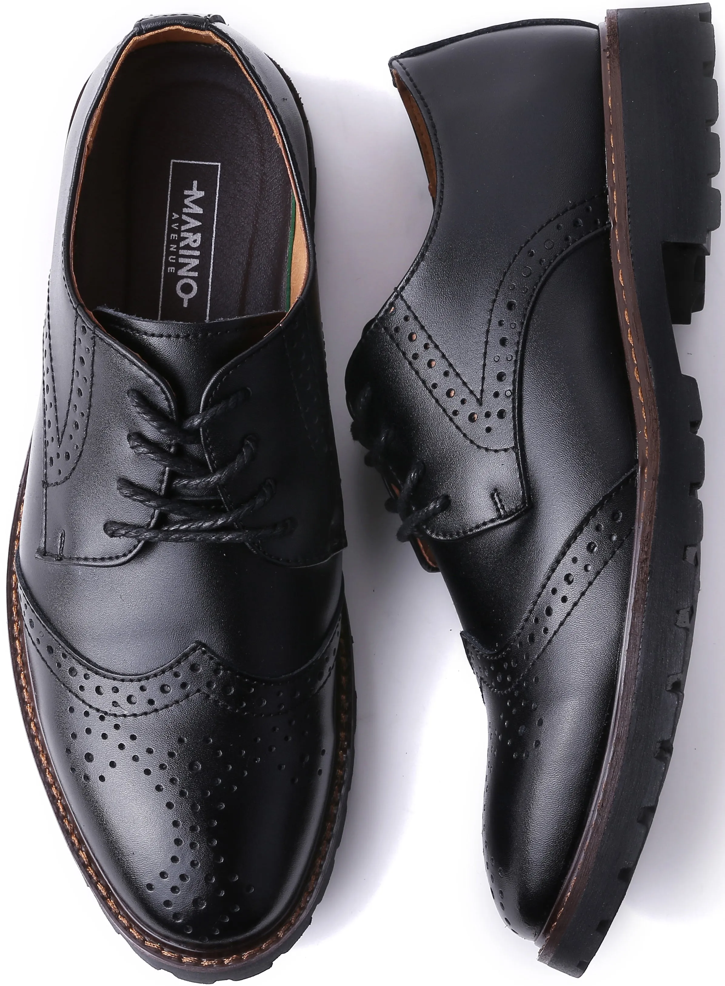 Spotted Thread Oxford Dress Shoes