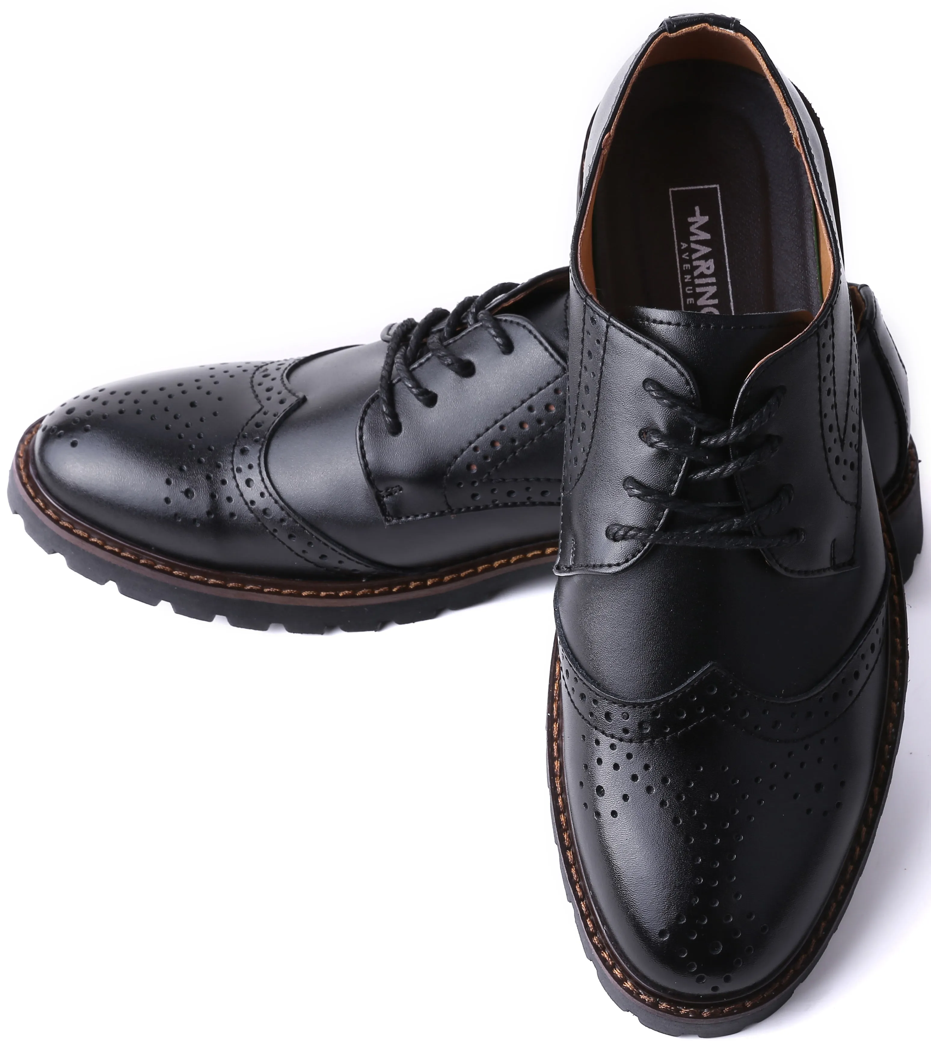 Spotted Thread Oxford Dress Shoes