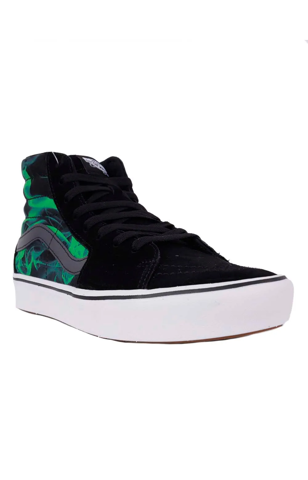 (TNOYJ7) ComfyCush Sk8-Hi Shoes - After Dark Black